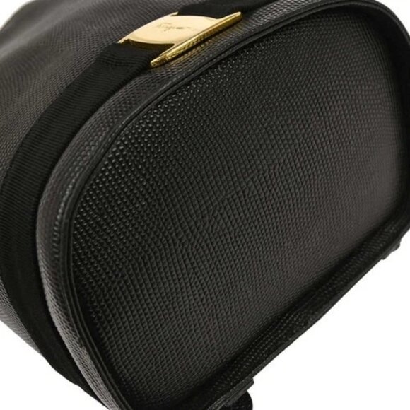 Salvatore Ferragamo Black Backpack AQ-215676 main image 9